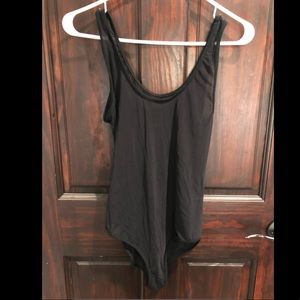 Mesh black bodysuit size L from American Apparel